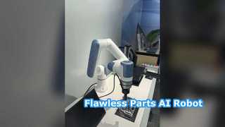 AI Defect Detection Robotic Arm